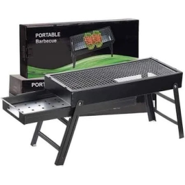 Folding Portable Barbeque BBQ Grill Set for Outdoor and Home