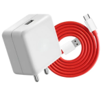 MAK 80 W SuperVOOC 6 A Wall Charger for Mobile with Detachable Cable  (White, Cable Included)