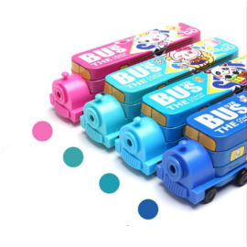 Bus Sharpener Pencil Box