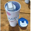 Set of 3 Blue Cartoon Water Bottles for Kids – Leak-Proof BPA-Free Plastic Sipper Bottles with Flip Lid & Cute Animal Prints (1500ml, 800ml, 500ml)