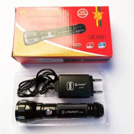 Jy Super -1810 Led Flashlight Rechargeable Police Hand Flashlight