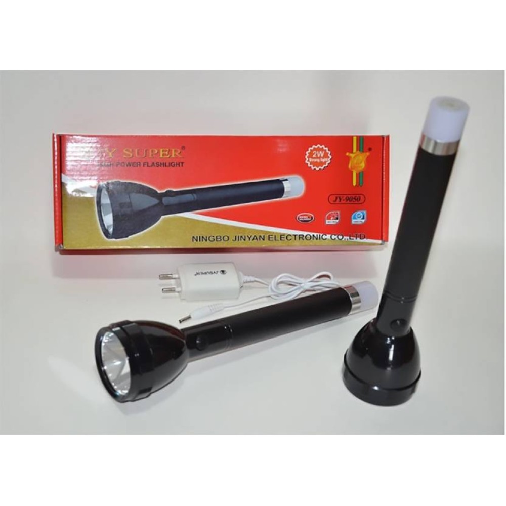 JY Super - 9050 Rechargeable and High Power LED Flashlight
