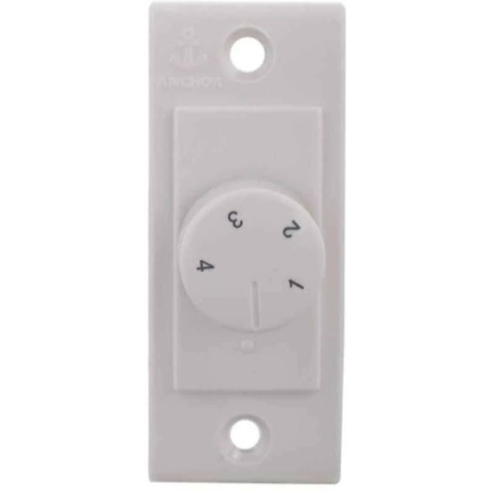 ANCHOR 38284 100W Mini Fan Regulator (White)