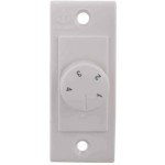 ANCHOR 38284 100W Mini Fan Regulator (White)