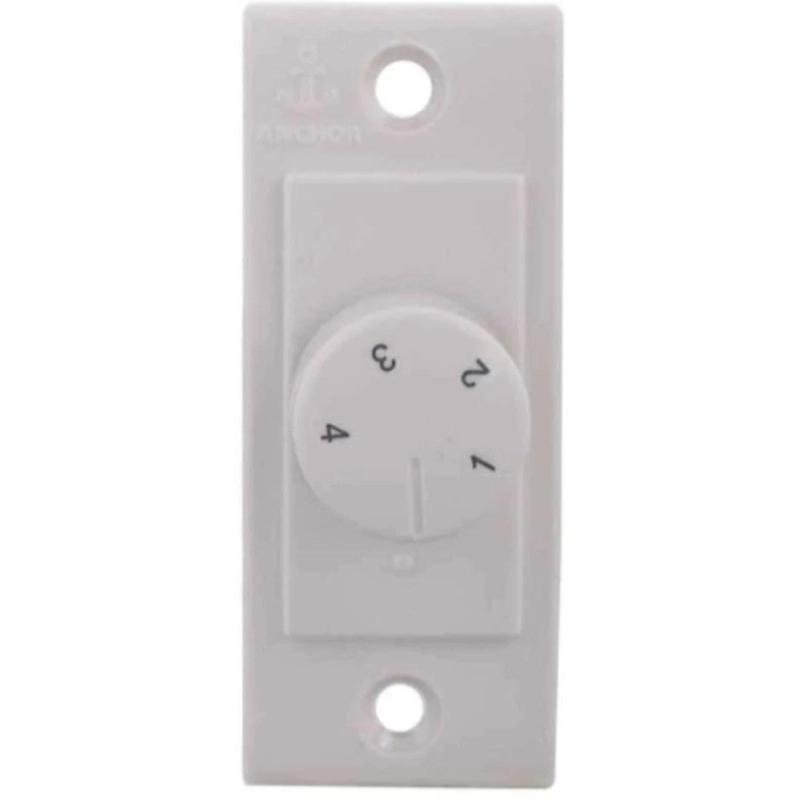 ANCHOR 38284 100W Mini Fan Regulator (White)