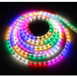 Led Strip Light 5 Mtr Non-Waterproof With + Adapter (RGB)