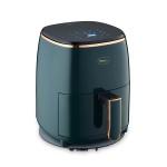 Pigeon Healthifry Digital AirFryer, 360° High Speed Air Circulation Technology 1200 W with Non-Stick 4.2 L Basket - Green