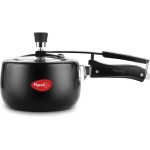 Pigeon Amelia 3 Liters Induction Base Aluminium Inner Lid Pressure Cooker,Black