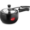 Pigeon Amelia 3 Liters Induction Base Aluminium Inner Lid Pressure Cooker,Black