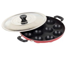 Nelkon NonStick Appam Maker 12 Cups Healthy Cooking