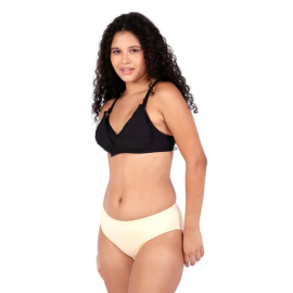 MyBra Affordable Cotton Breastfeeding Bra – Anjali Easy Access Maternity Bra for Moms