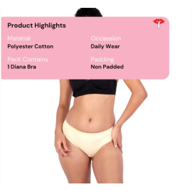 Gossip Daina Seamless Moulded – Everyday Brassiere With Invisible Comfort - Black