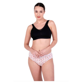 CandyGirl Gym Bra — Kiara Mesh Vent Sports Bra