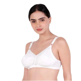 MyBra Samyuktha Breathable Cotton – Best Non Padded Bras For Small Breasts (Wire-Free Comfort)