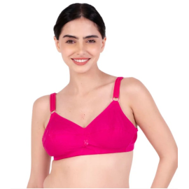 MyBra Samyuktha Breathable Cotton – Best Non Padded Bras For Small Breasts (Wire-Free Comfort)
