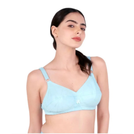 MyBra Samyuktha Breathable Cotton – Best Non Padded Bras For Small Breasts (Wire-Free Comfort)