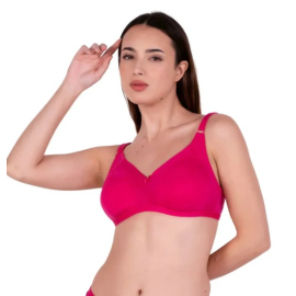 CandyGirl Shalini Moulded Cup – Comfortable Bras for Women With Soft, No-Pad Support