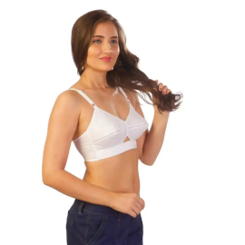 MyBra Vimal B-Plus Support – Bras for Big Breasts with Side & Back Control - White MyBra Vimal B-Plus Support – Bras for Big Breasts with Side & Back Control - White