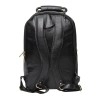 Hyatt Leather Accessories 18 Inch Leather Laptop Backpacks Bag for men and women (Black)