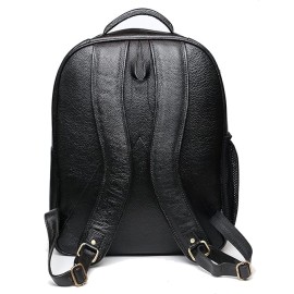 Hyatt Leather Accessories 20 Liters 40.6 cms Men & Women Laptop Backpack (Black)