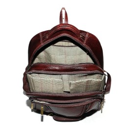 Hyatt Leather Accessories 20 Liters 40.6 cms Men & Women Laptop Backpack (Brown)