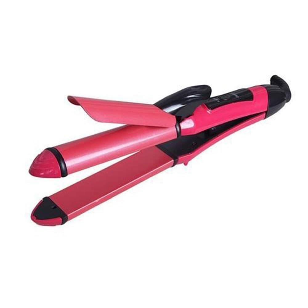 2 in 1 Hair Straightener and Curler Machine For Women