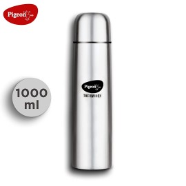 Pigeon Bullet Stainless Steel Vaccum Insulated Flask for Hot and Cold (1000 ml)