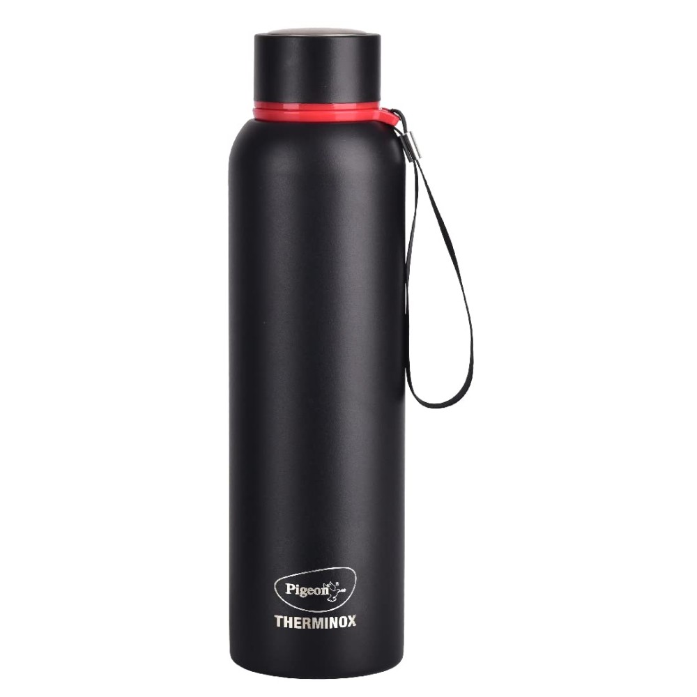 Pigeon Croma Galaxy Stainless Steel Double Walled Leak Proof Thermos Flask 800 ml (Black)