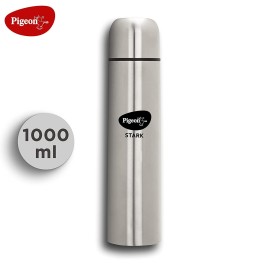 Pigeon Stainless Steel Therminox Stark 1000 ml Water Bottle, Silver