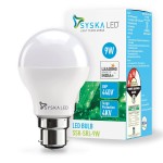 Syska 9W B22D Led Cool Day Light Bulb,1 Piece (Ssk-Srl-9W)