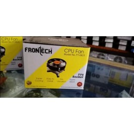 Frontech FT-0825 Support LGA 775 Socket CPU Cooler (Black)