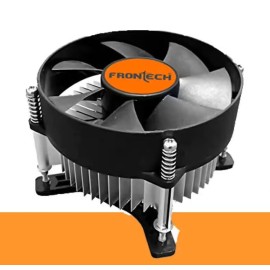 Frontech FT-0825 Support LGA 775 Socket CPU Cooler (Black)