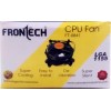 Frontech FT-0841 Support LGA 1155 Socket Cooler  (Black)