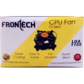 Frontech FT-0841 Support LGA 1155 Socket Cooler  (Black)