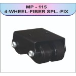 4 Wheel Fiber Spl Fix (Pack of 4) MP-115