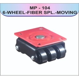 6-Wheel Fiber Spl.Castor - Moving (Pack of 4) MP-104