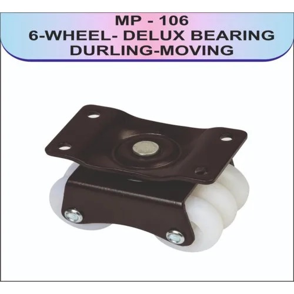 6 Wheel Castor Durling Moving (Pack of 4) MP-106