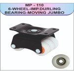 6 Wheel Imp Durling Bearing Moving (Pack of 4) MP-110