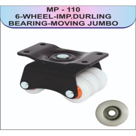 6 Wheel Imp Durling Bearing Moving (Pack of 4) MP-110