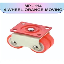 4 Wheel Orange Moving (Pack of 4) MP-114