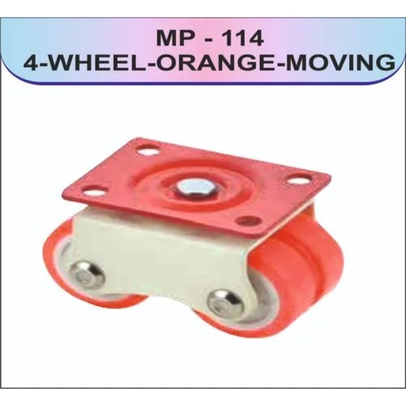 4 Wheel Orange Moving (Pack of 4) MP-114