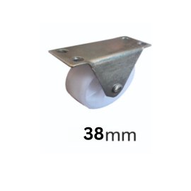 Fix Castor Nylon - 38 mm (Pack of 4) MP-124