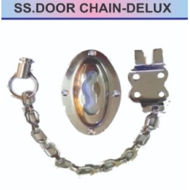 SS Door Chain Delux (Pack of 12) MP-145