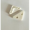 PVC Glass Corner Holder Milky (Pack of 100 pcs) MP-166