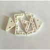 PVC Glass Corner Holder Milky (Pack of 100 pcs) MP-166