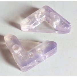 PVC Glass Corner Holder Clear (Pack of 100 pcs) MP-166