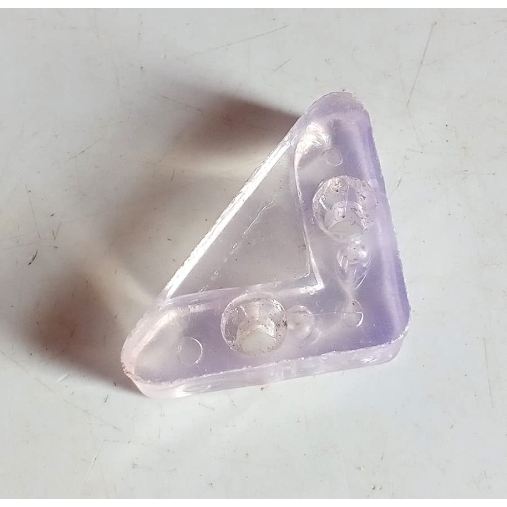 PVC Glass Corner Holder Clear (Pack of 100 pcs) MP-166