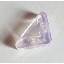 PVC Glass Corner Holder Clear (Pack of 100 pcs) MP-166