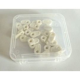 PVC Glass Spot Holder Milky (Pack of 100pcs) MP-168