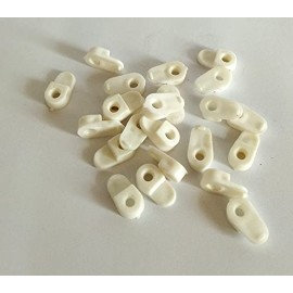 PVC Glass Spot Holder Milky (Pack of 100pcs) MP-168